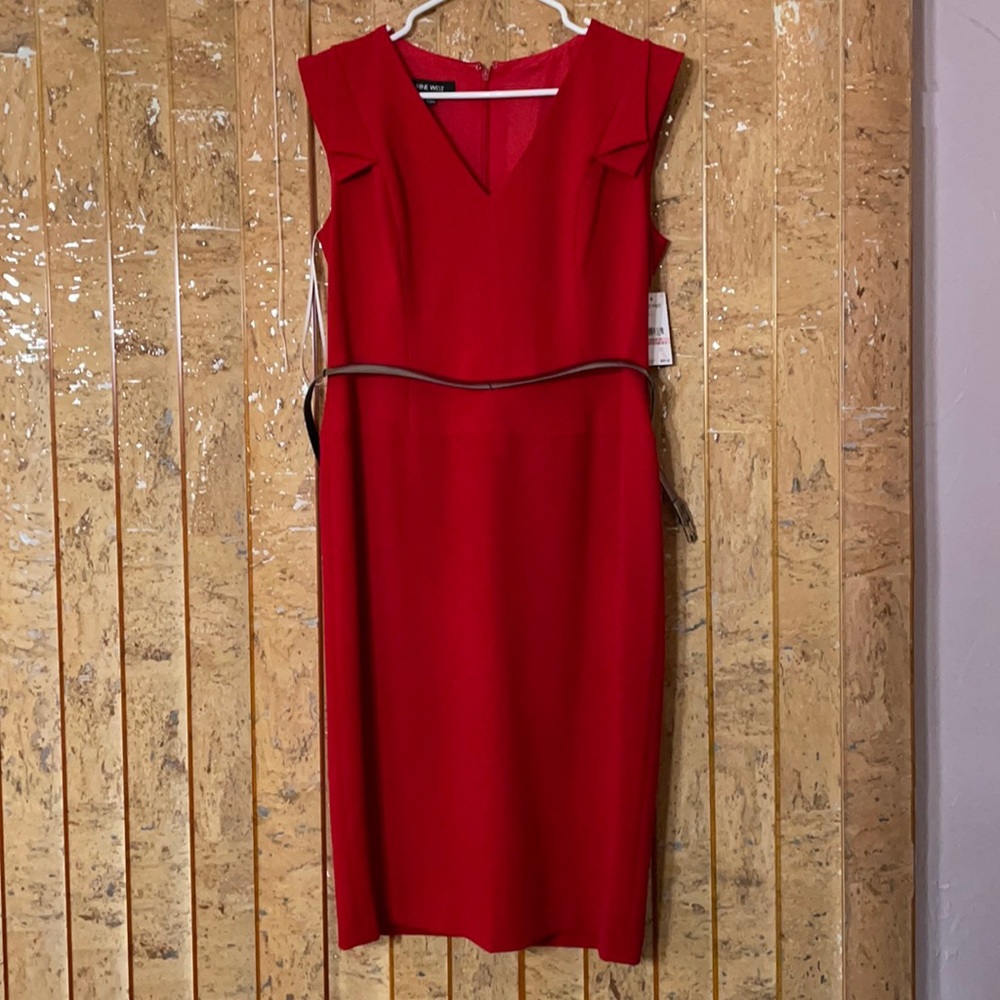 Nine West Red Dress NWT